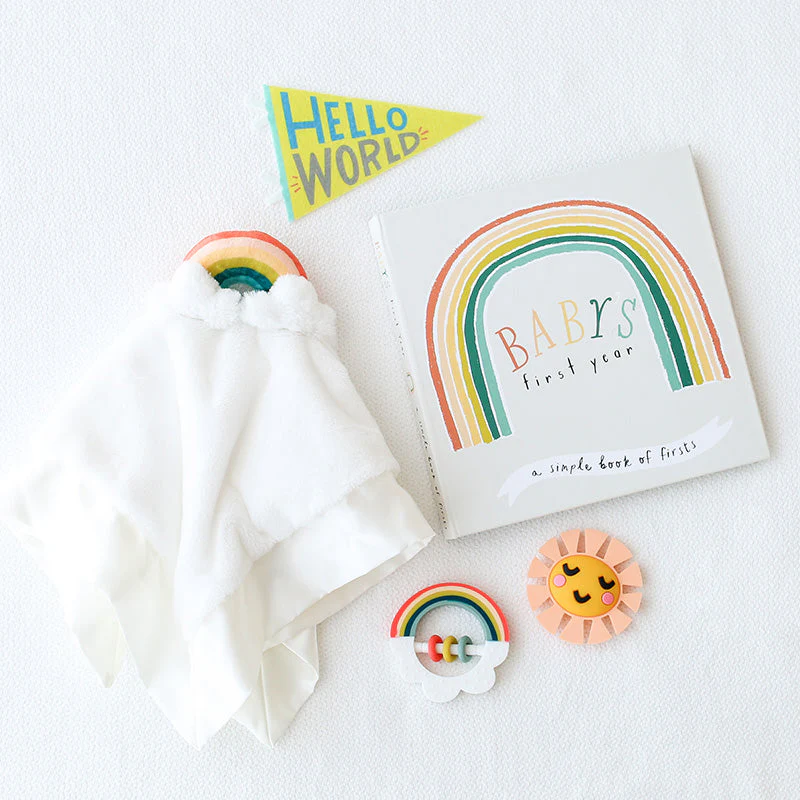 Little Rainbow Memory Baby Book by Lucy Darling - Image 3