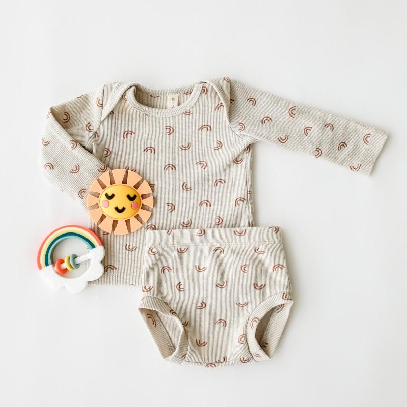 Little Rainbow Baby Teether Toy by Lucy Darling - Image 3
