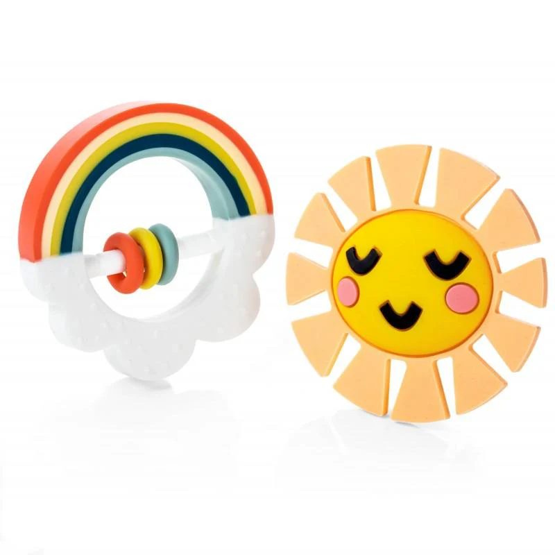 Little Rainbow Baby Teether Toy by Lucy Darling - Image 5