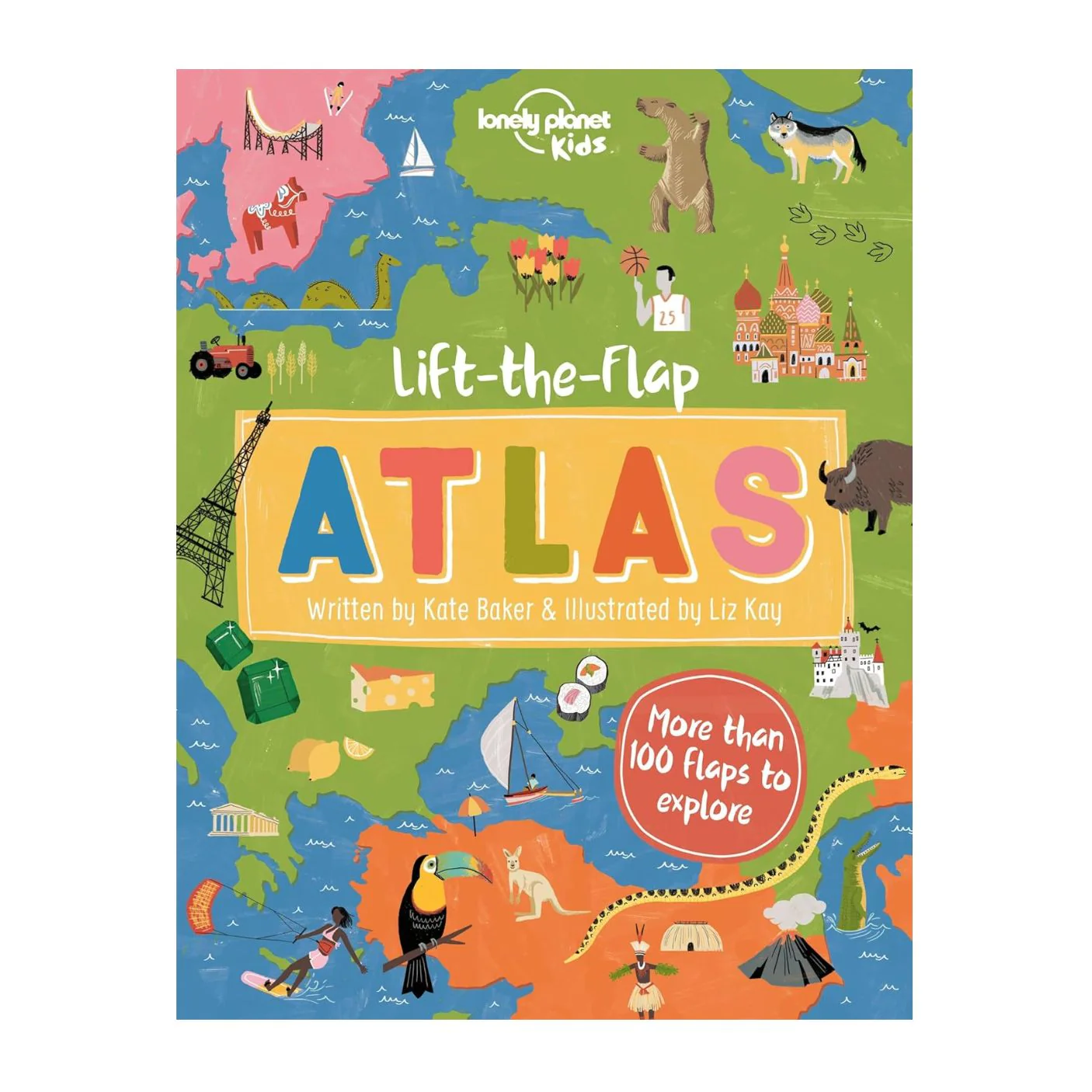 Lonely Planet Kids: Lift-The-Flap Atlas