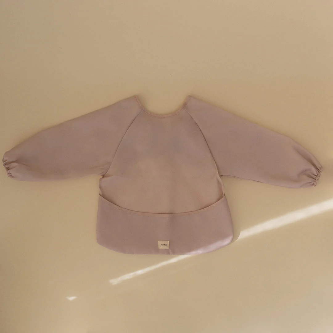 Long Sleeve Bib - Blush by Mushie - Image 2