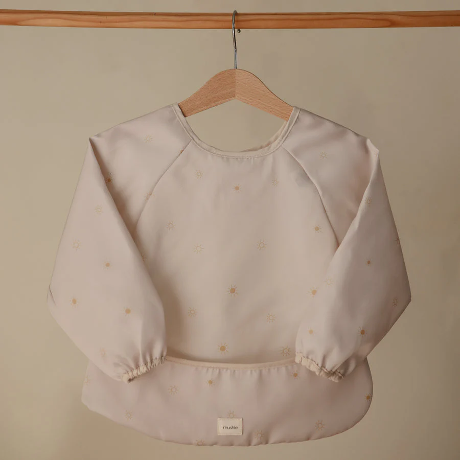 Long Sleeve Bib - Suns by Mushie - Image 2
