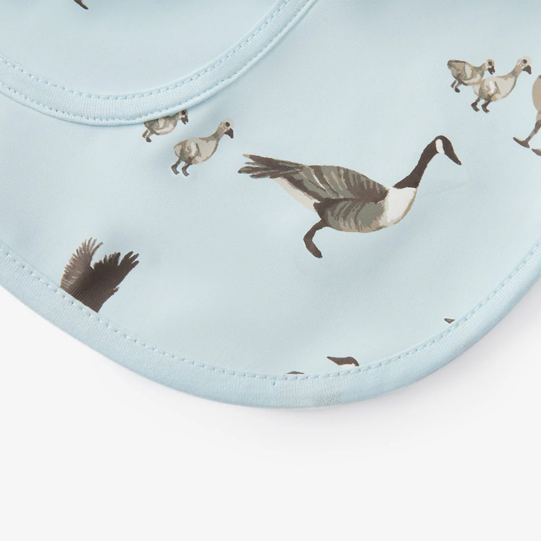 Long Sleeve Pocket Bib (6-24M) - Goose by Milkbarn - Image 6