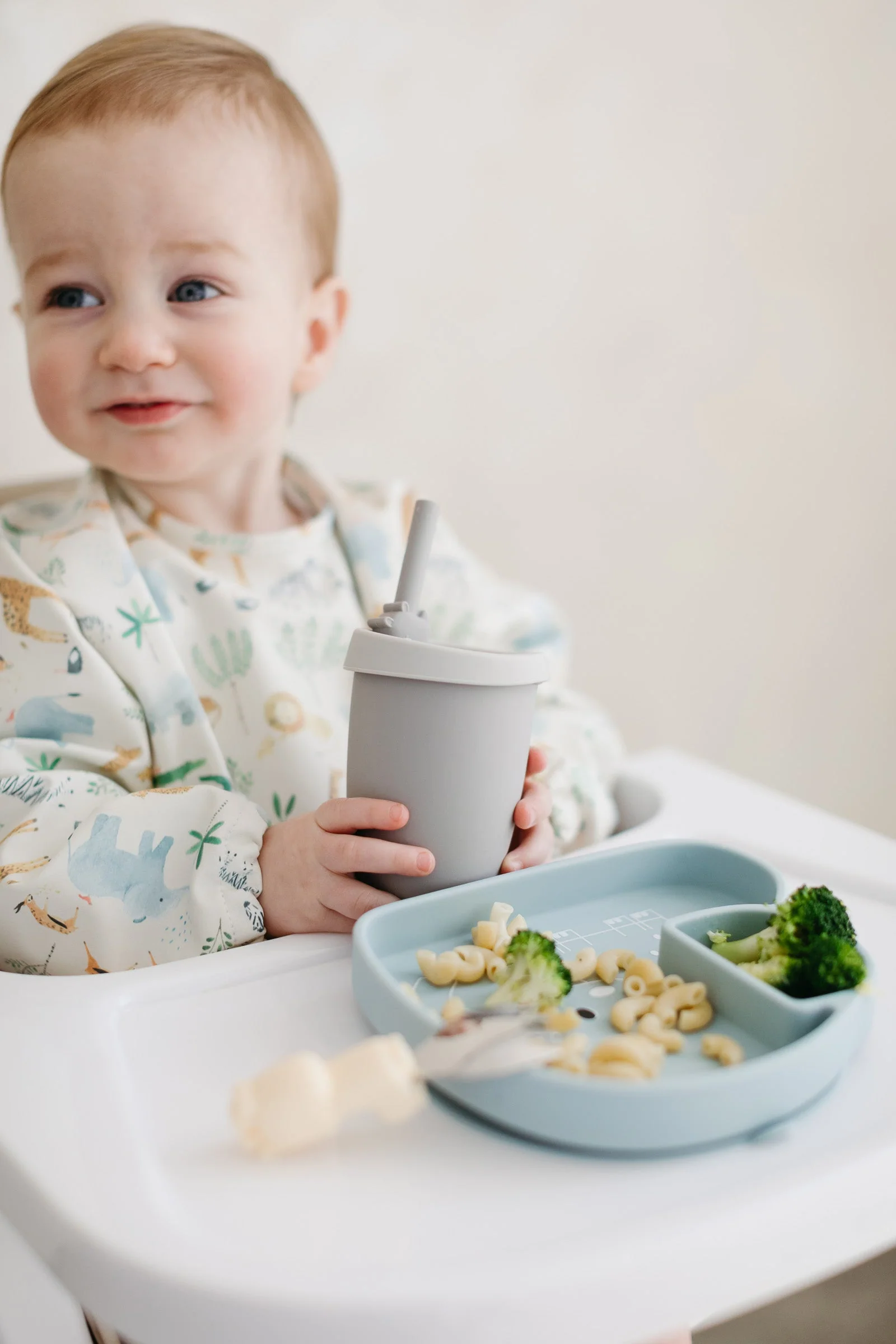 Long Sleeve Waterproof Bib - Safari Jungle by Loulou Lollipop - Image 5