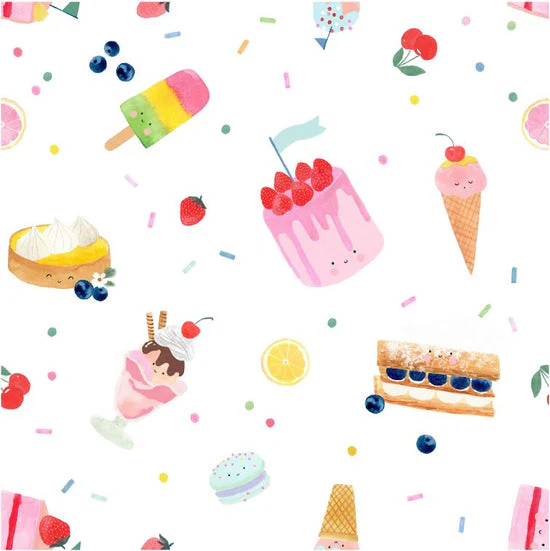 Long Sleeve Waterproof Bib - Sweet Treats by Loulou Lollipop - Image 6