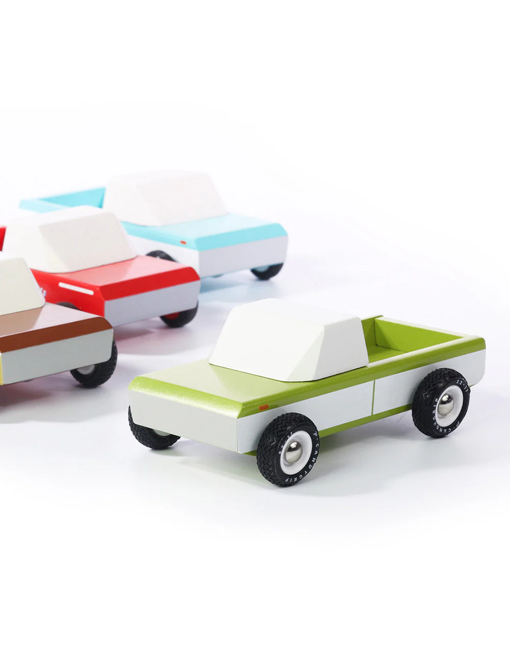 Longhorn Olive Pickup Truck by Candylab Toys - Image 8