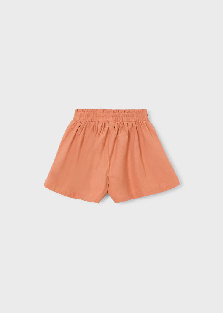 Loose Fit Skort - Peach by Mayoral - Image 2