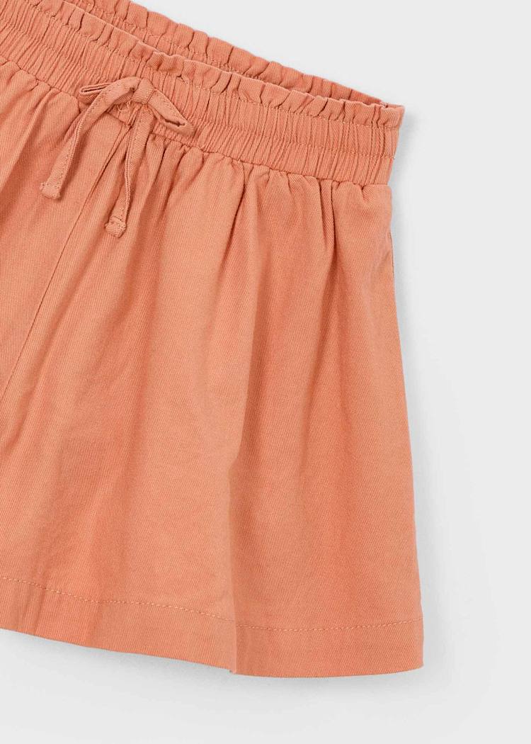 Loose Fit Skort - Peach by Mayoral - Image 3