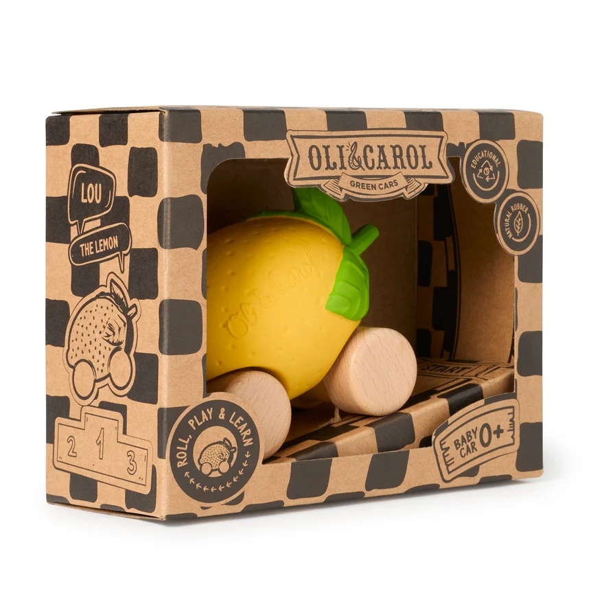 Lou the Lemon Baby Car by Oli & Carol - Image 2