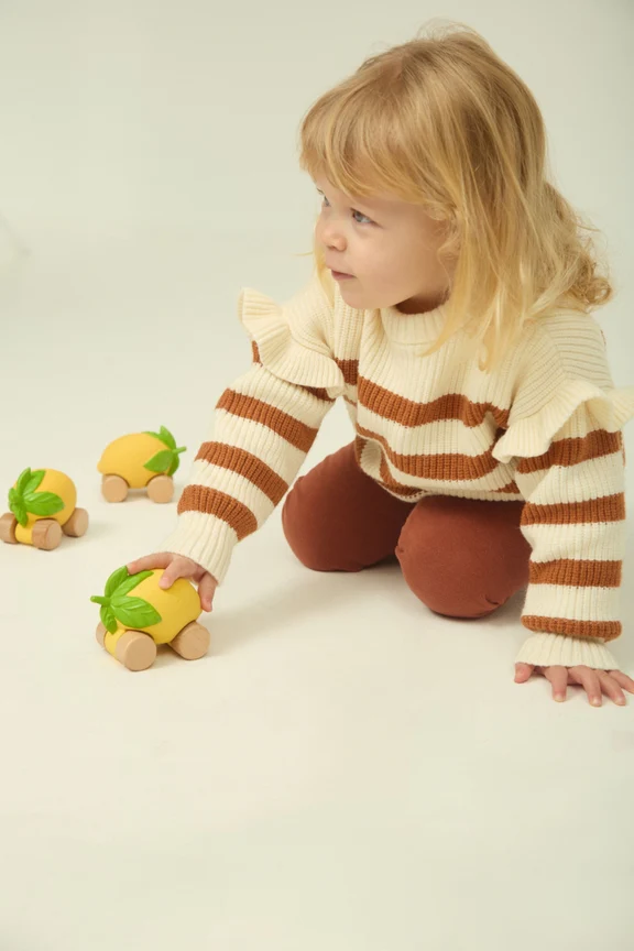 Lou the Lemon Baby Car by Oli & Carol - Image 7