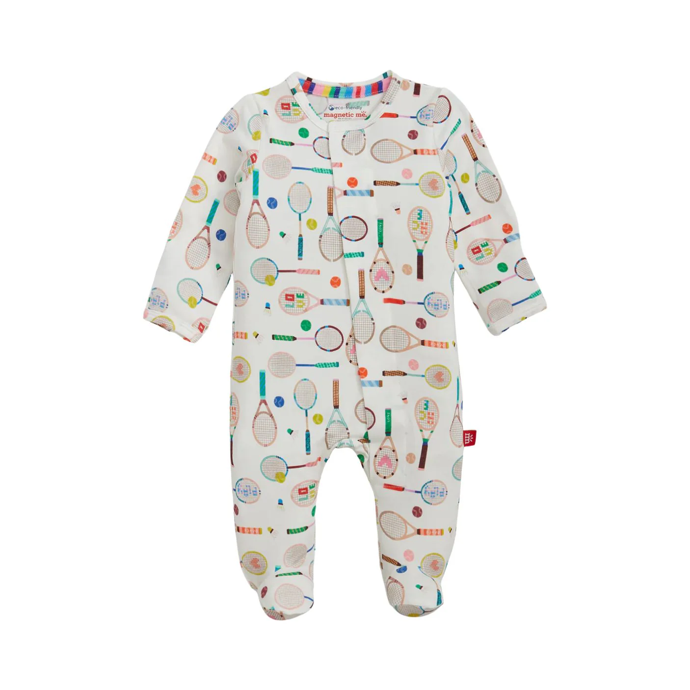 Love All Modal Magnetic Footie by Magnetic Me