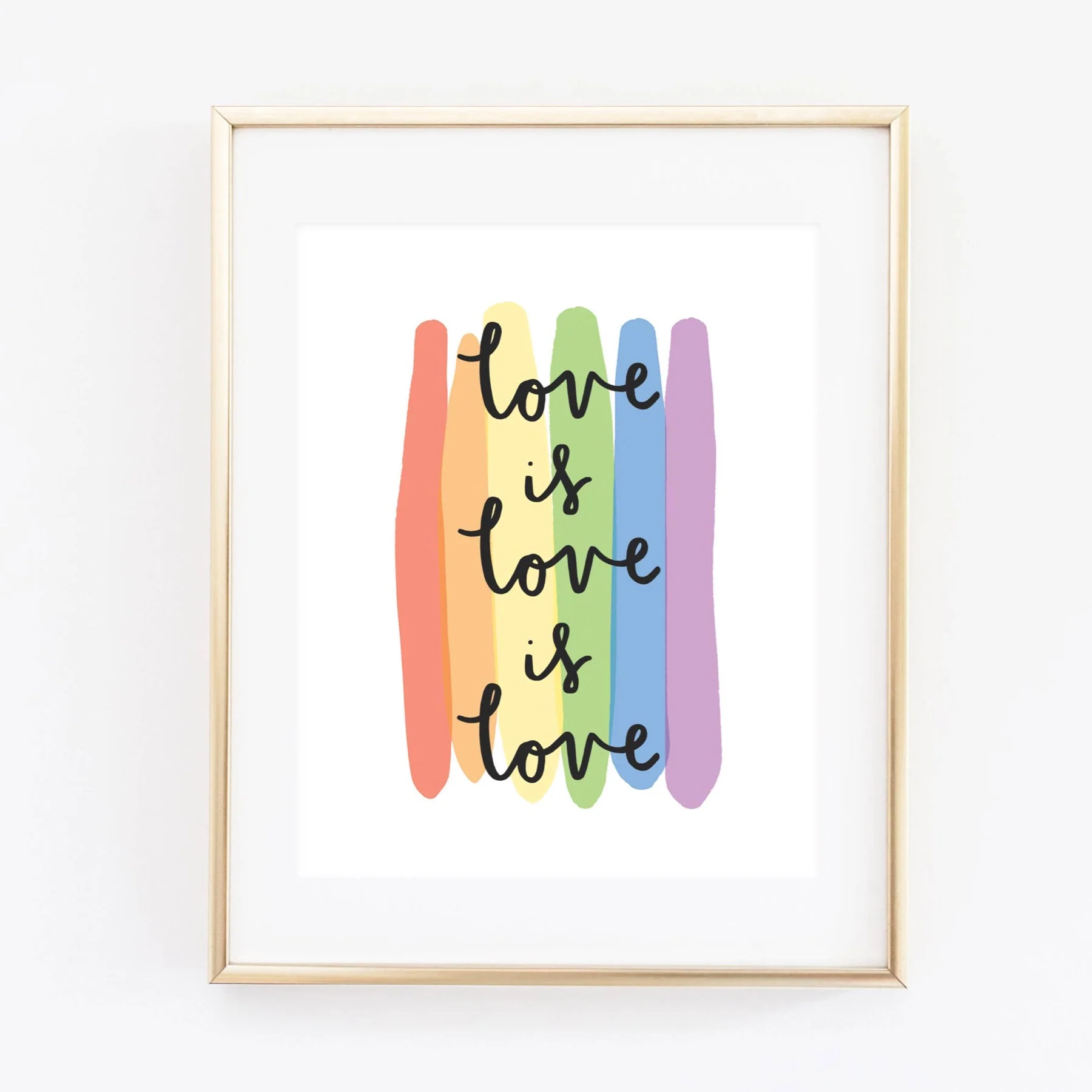 Love is Love Art Print by Bloomwolf Studio - Image 2