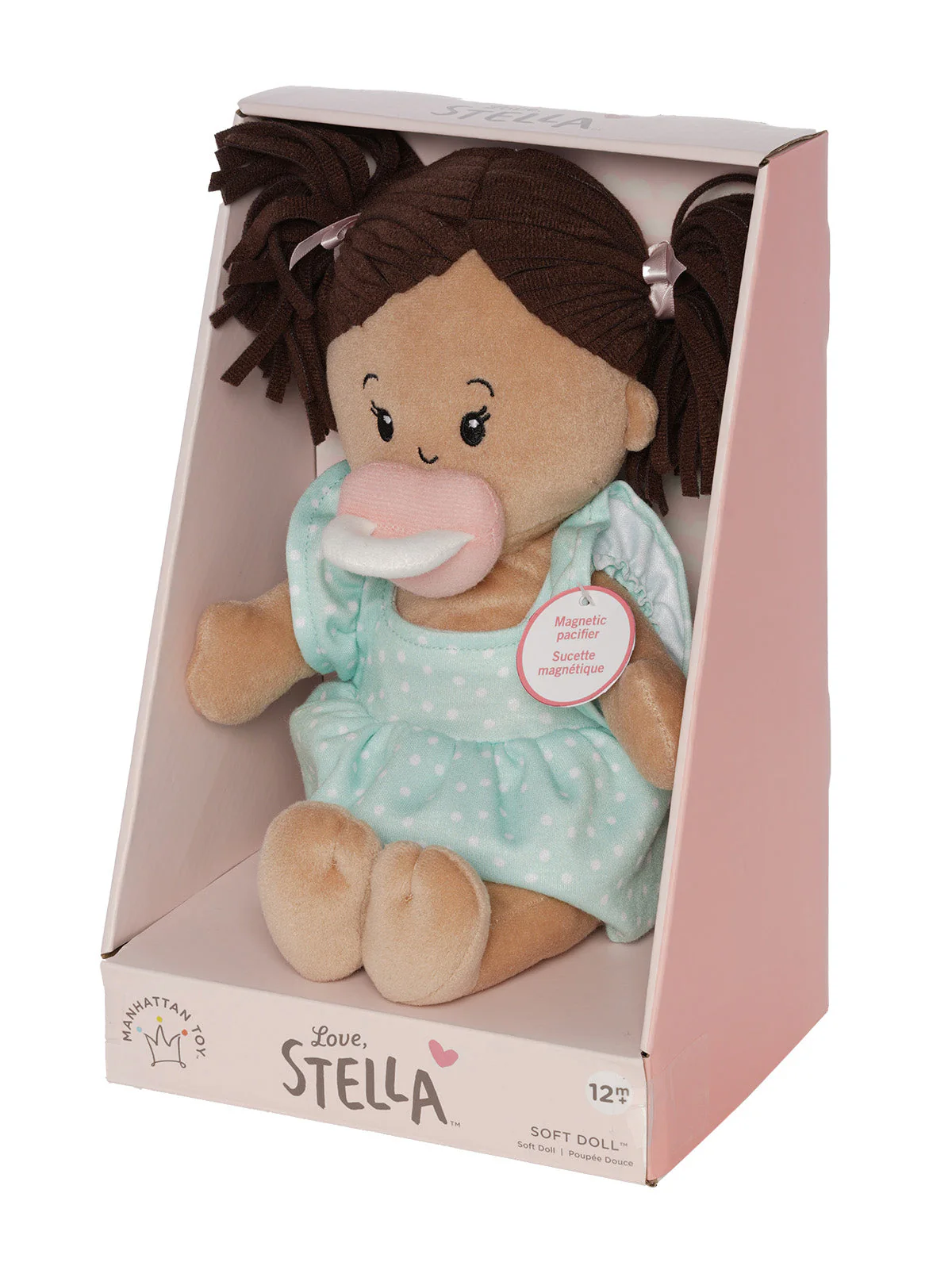 Love, Stella Doll - Beige with Brown Pigtails by Manhattan Toy - Image 7