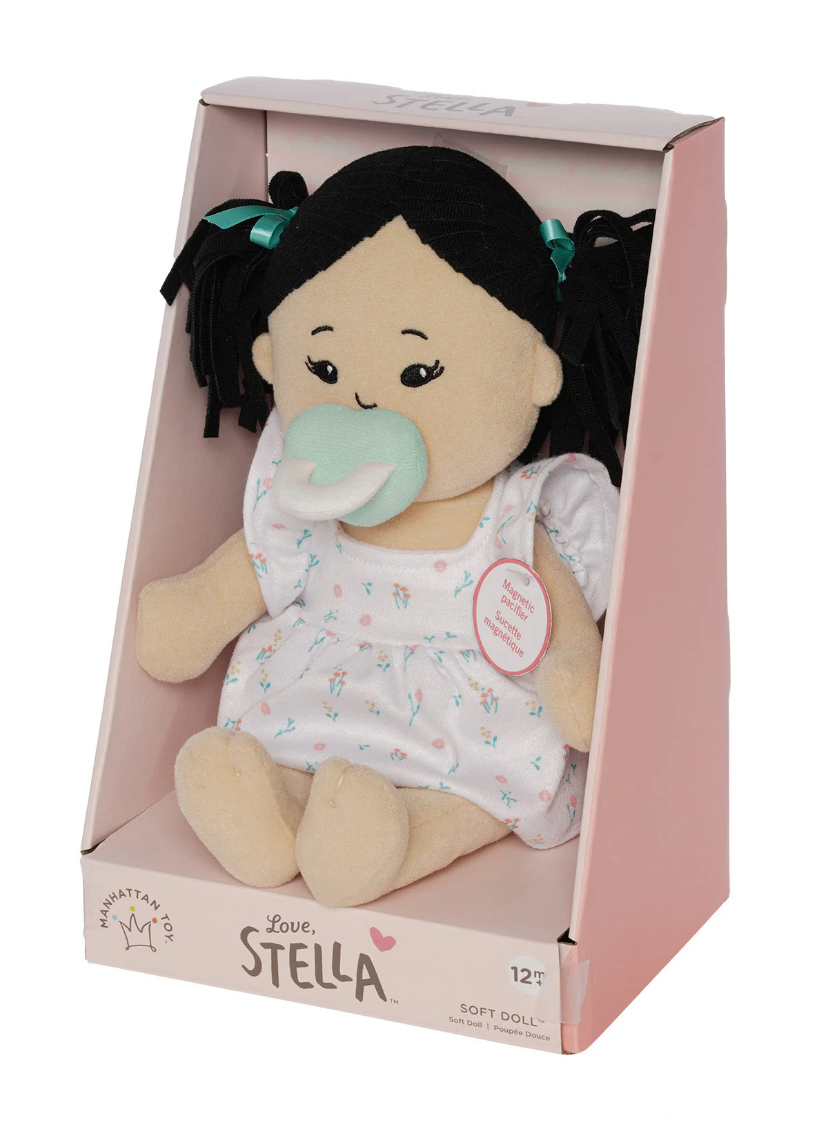 Love, Stella Doll - Light Beige with Black Pigtails by Manhattan Toy - Image 8