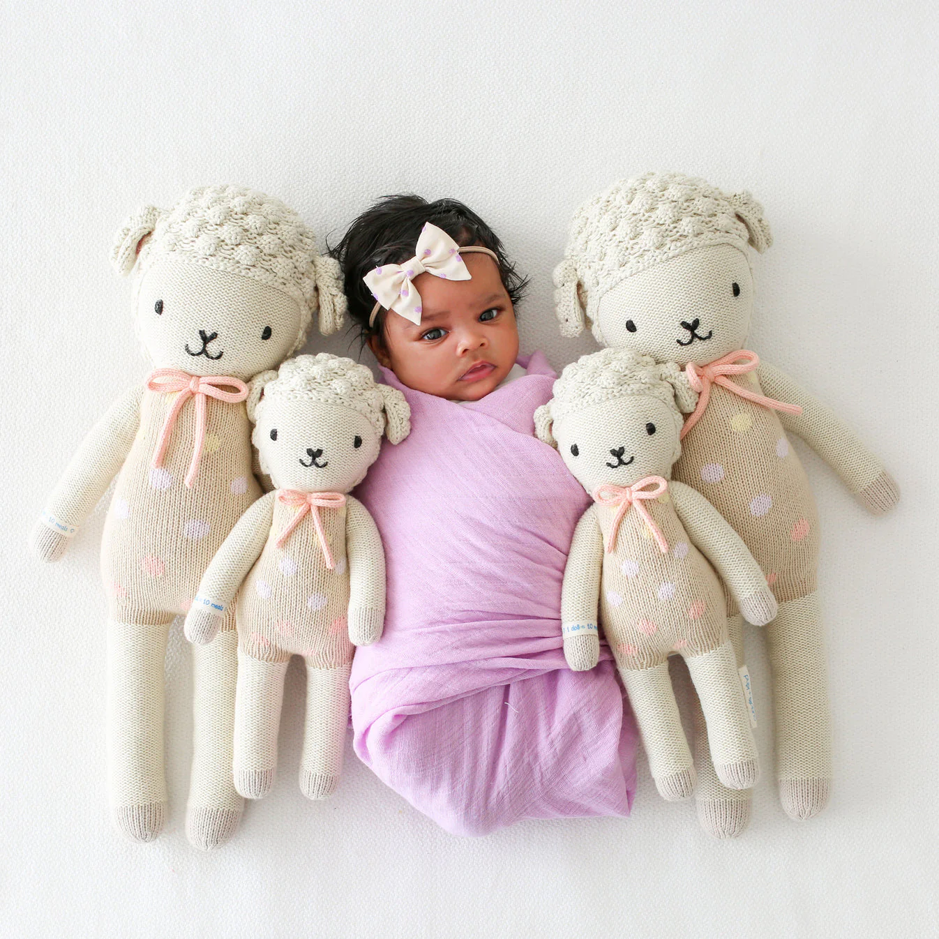 Lucy the Lamb - Pastel by Cuddle + Kind - Image 11