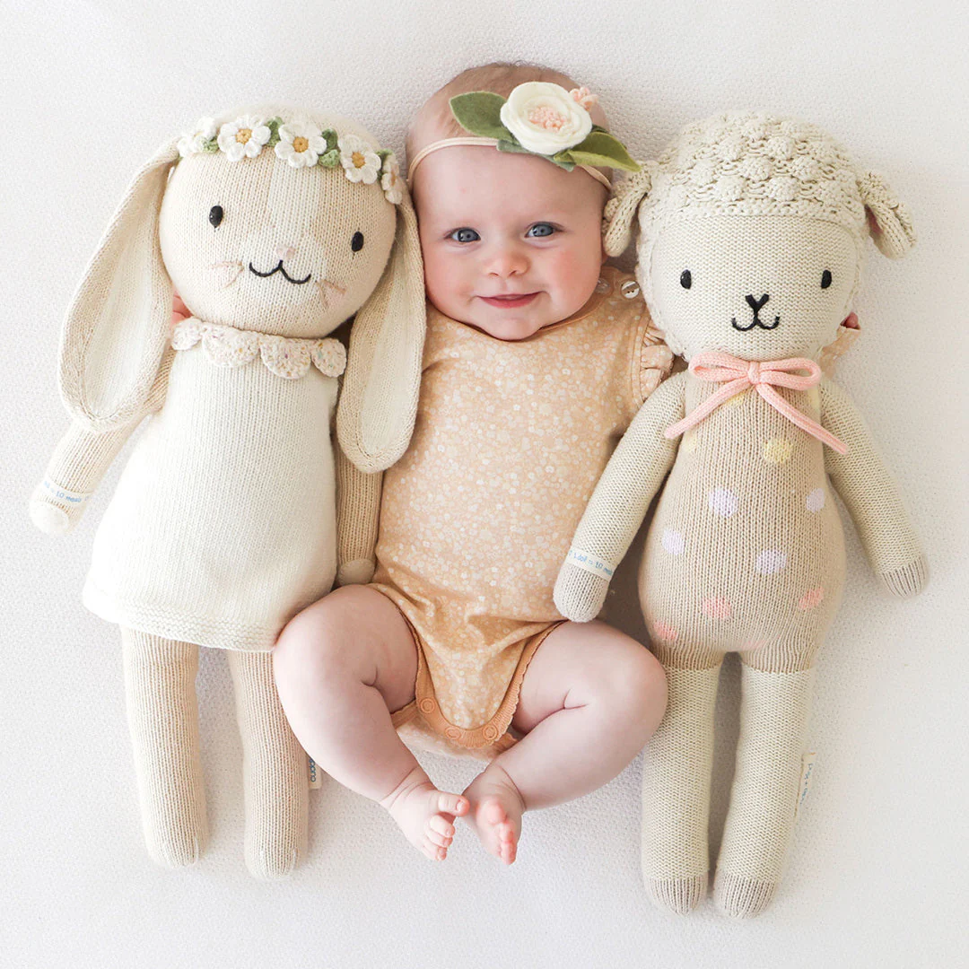 Lucy the Lamb - Pastel by Cuddle + Kind - Image 3