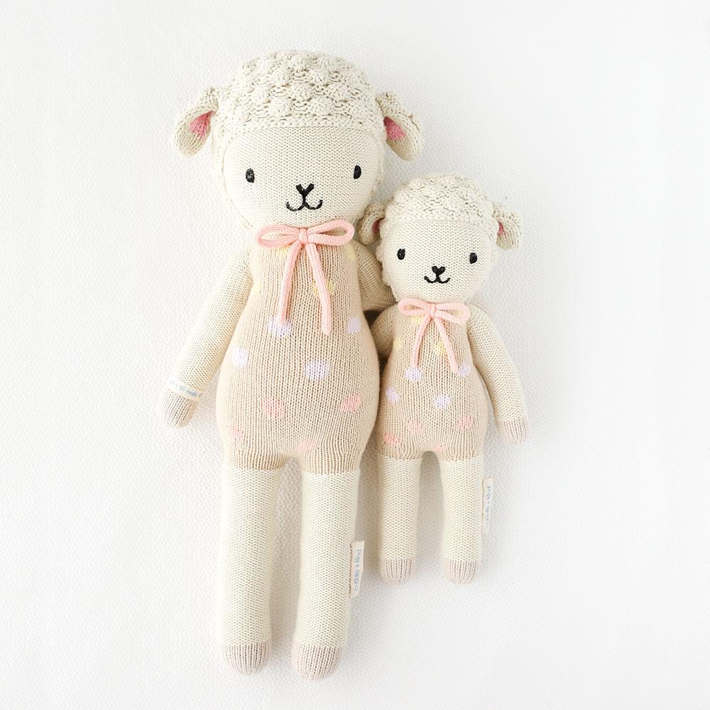 Lucy the Lamb - Pastel by Cuddle + Kind - Image 4
