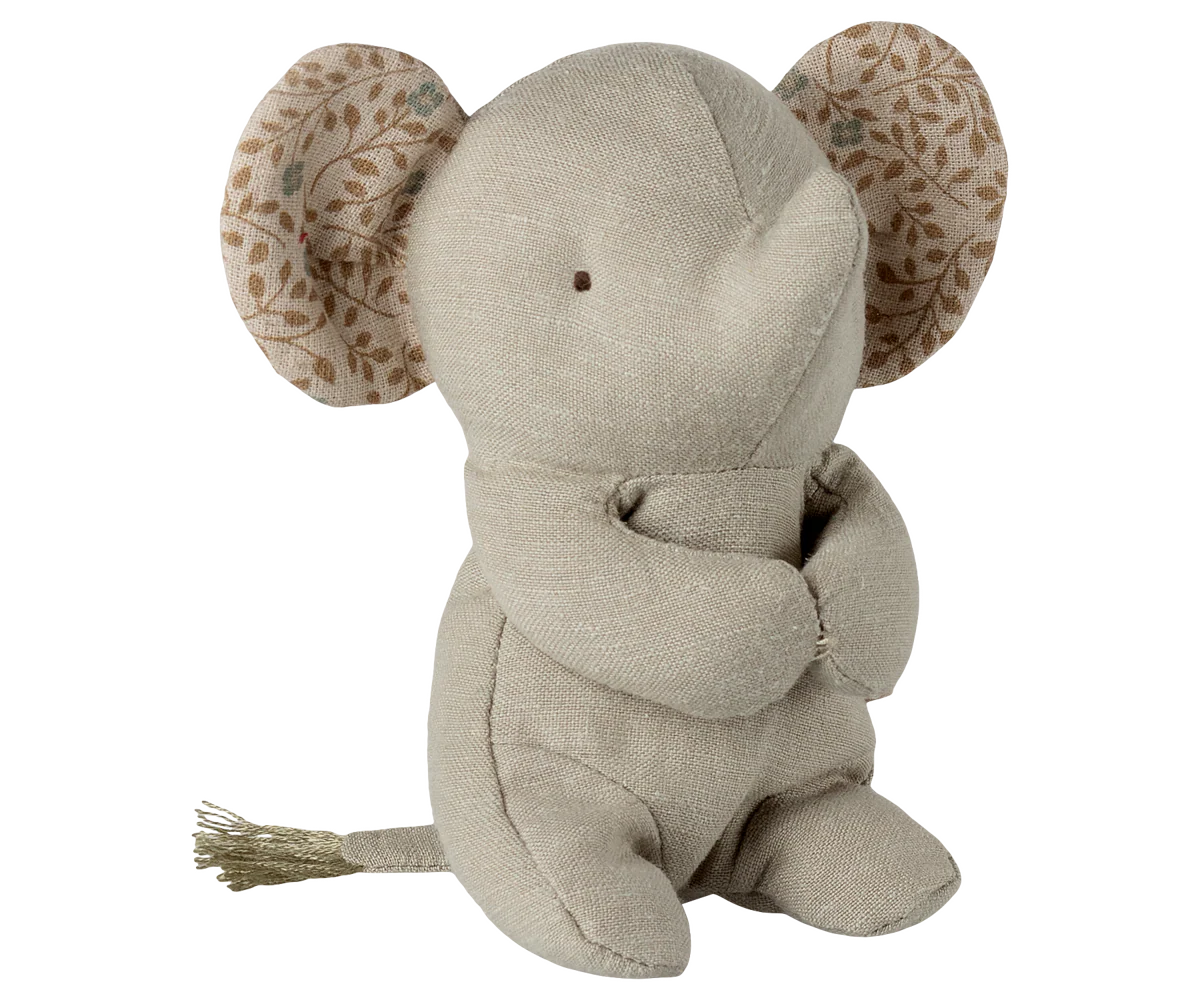 Lullaby Friends, Elephant, Mini - Iron Grey by Maileg - Image 4