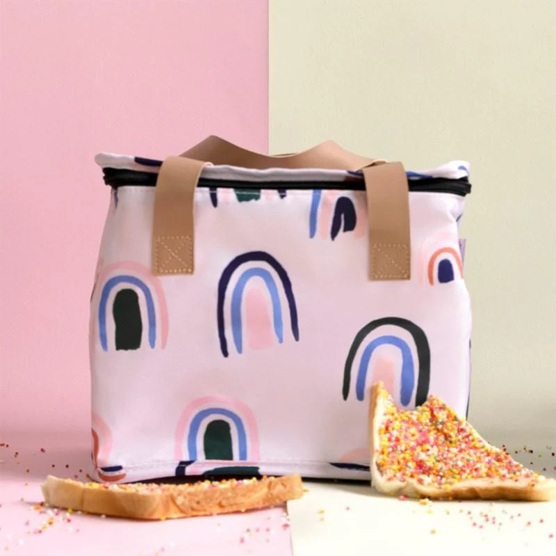 Lunch Bag - Ochre Rainbows by The Somewhere Co. - Image 2