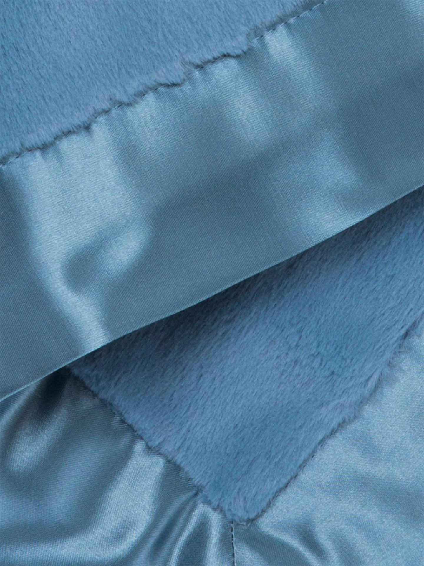 Luxe Security Blanky - Cornflower by Little Giraffe - Image 2
