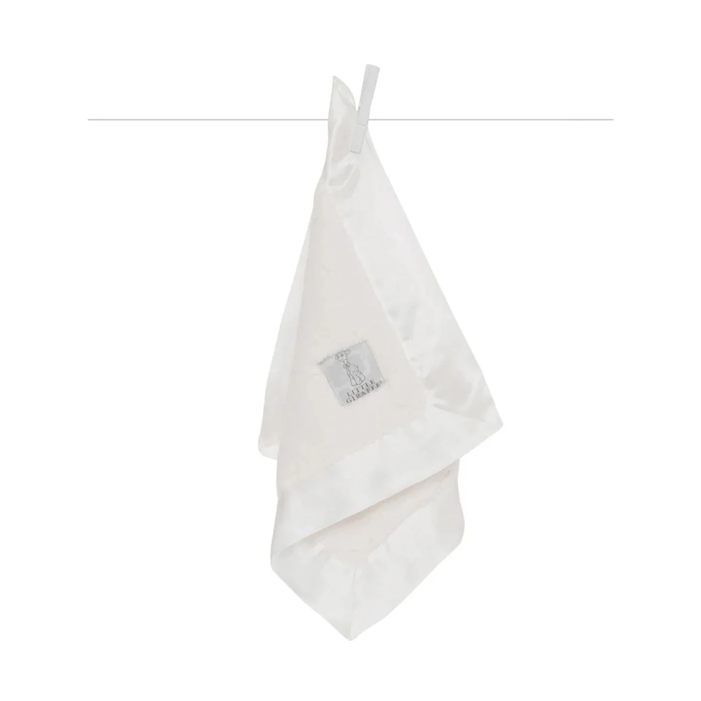Luxe Security Blanky - Cream by Little Giraffe