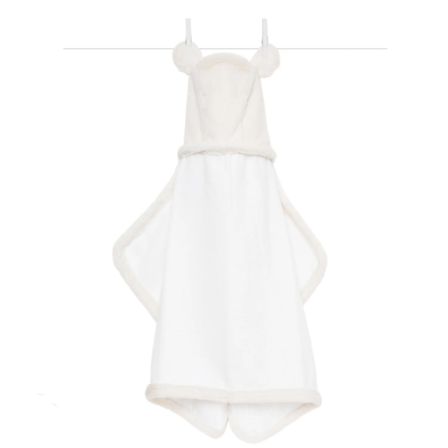 Luxe Towel with Ears by Little Giraffe - Image 2