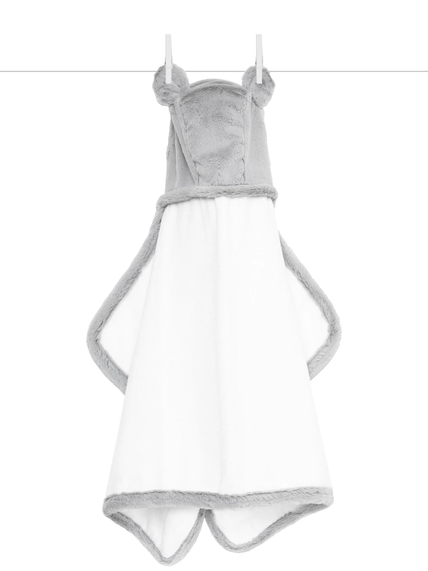 Luxe Towel with Ears by Little Giraffe - Image 4