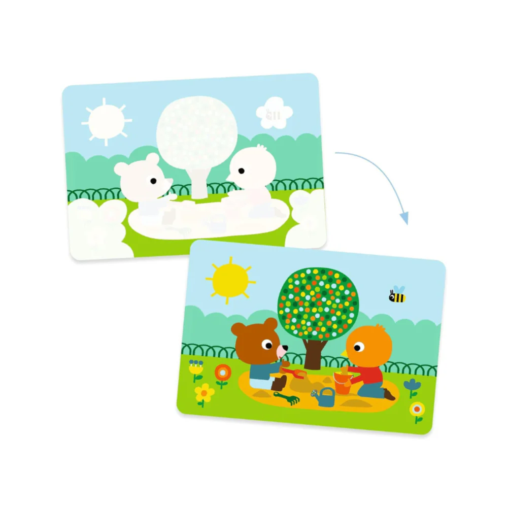 Magic Coloring Kit - In the Park by Djeco - Image 2