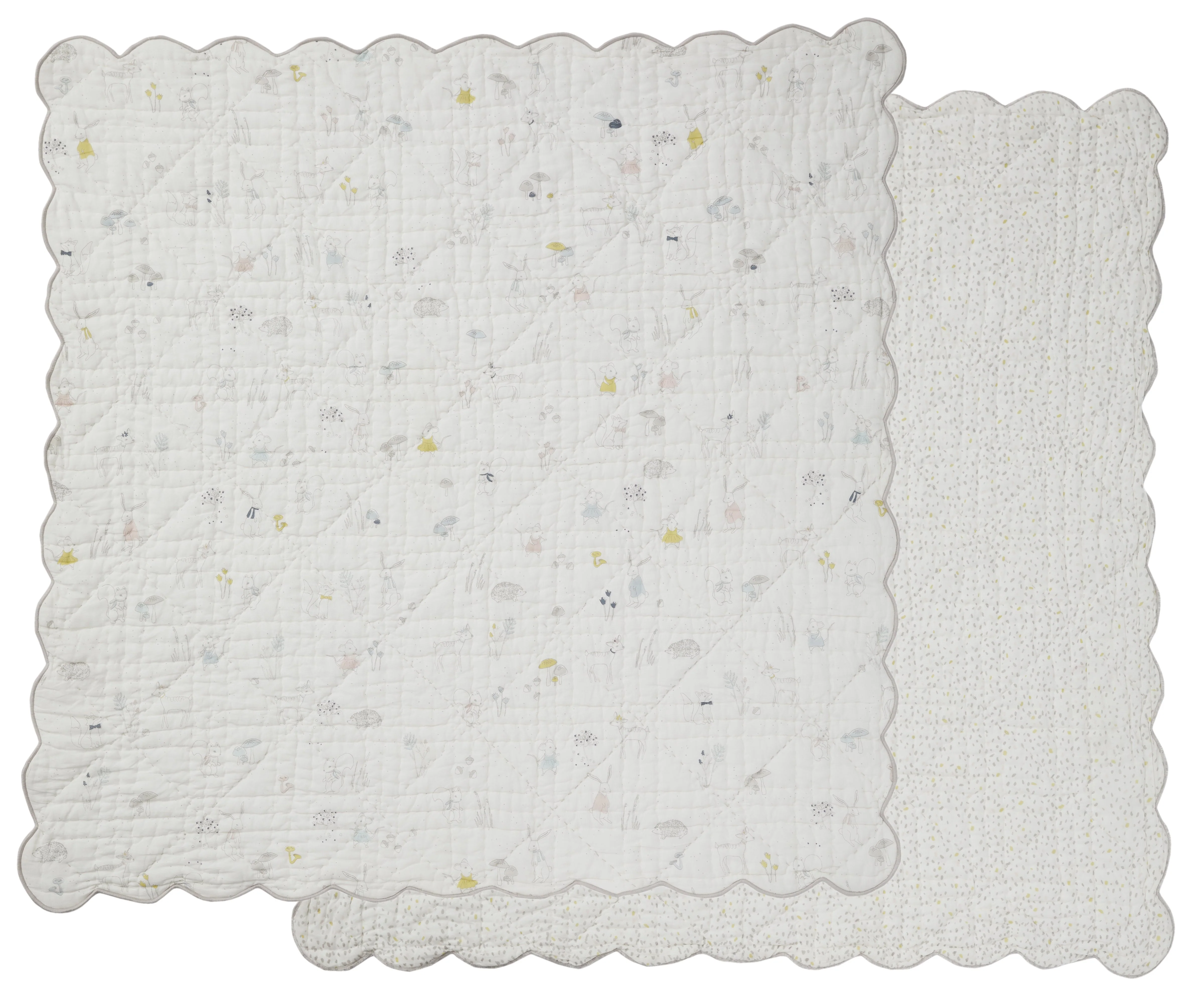 Magical Forest Scalloped Blanket by Pehr - Image 3