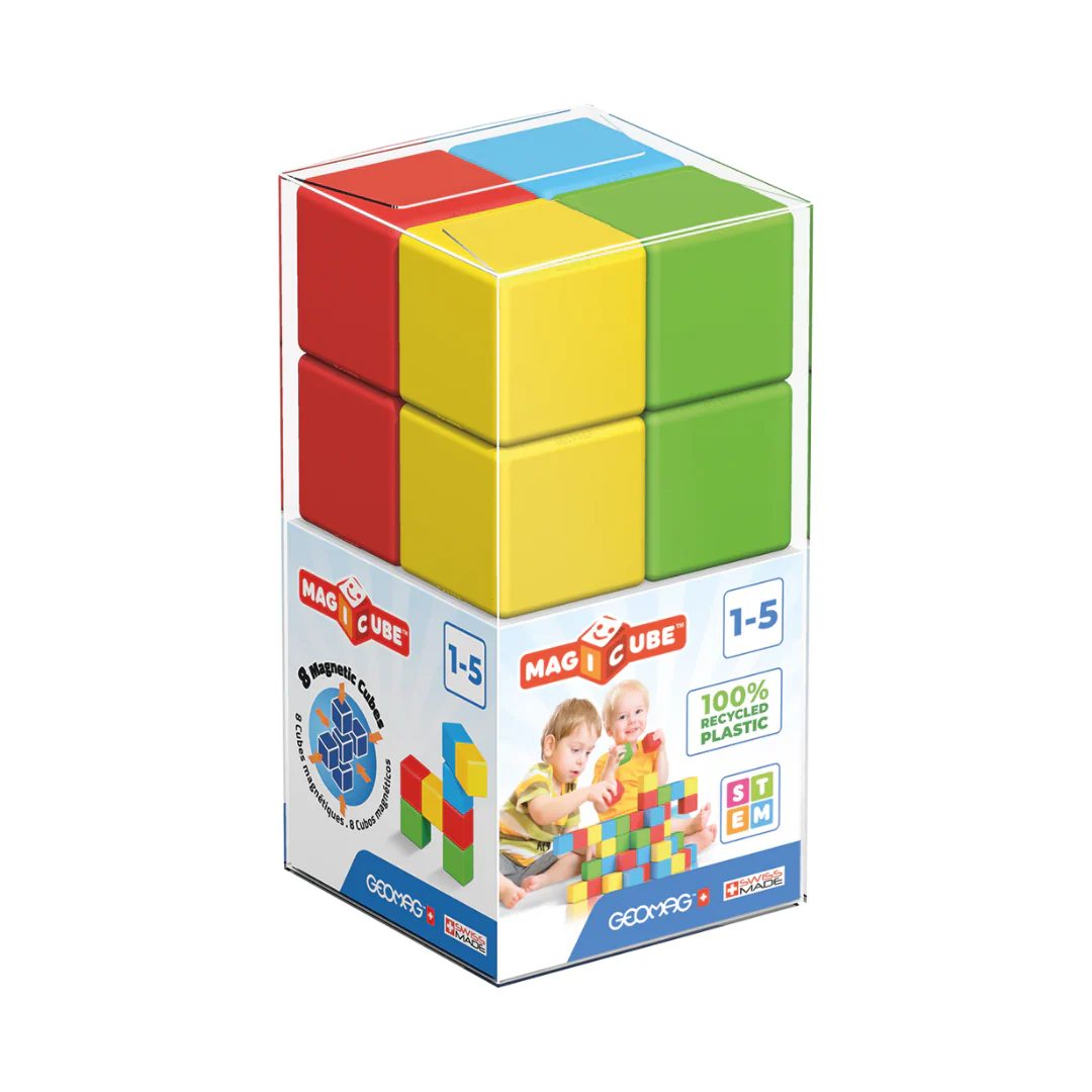 Magicube Recycled Crystal Cubes - 8 Pieces by Geomag