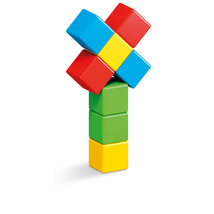 Magicube Recycled Crystal Cubes - 8 Pieces by Geomag - Image 2