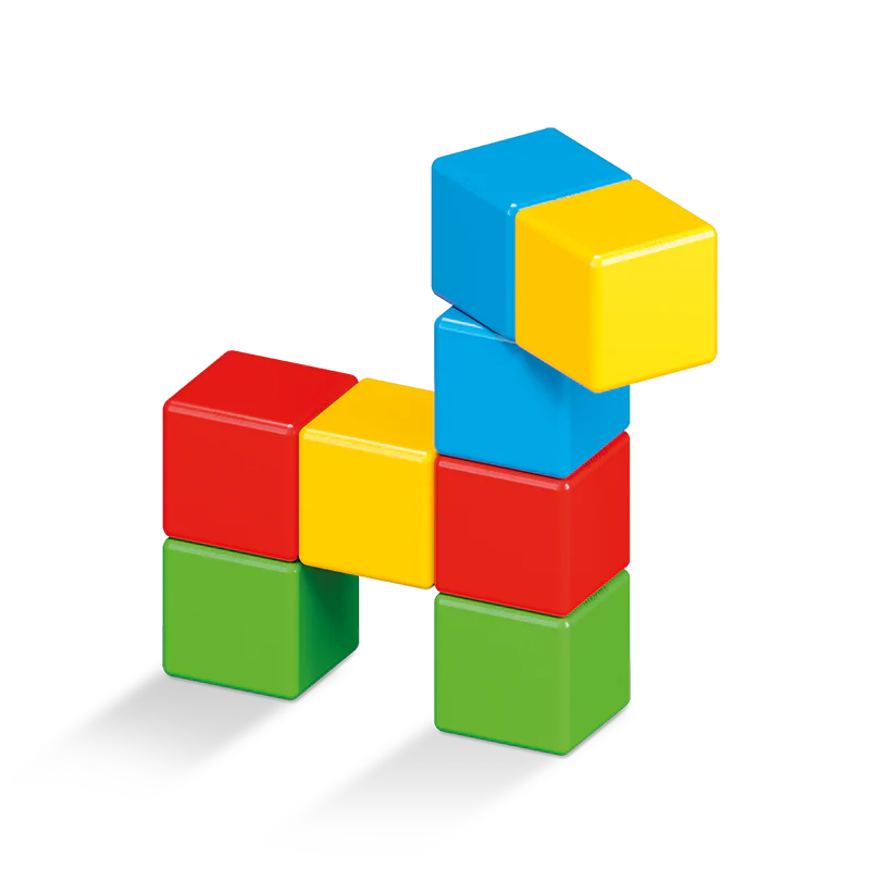 Magicube Recycled Crystal Cubes - 8 Pieces by Geomag - Image 3