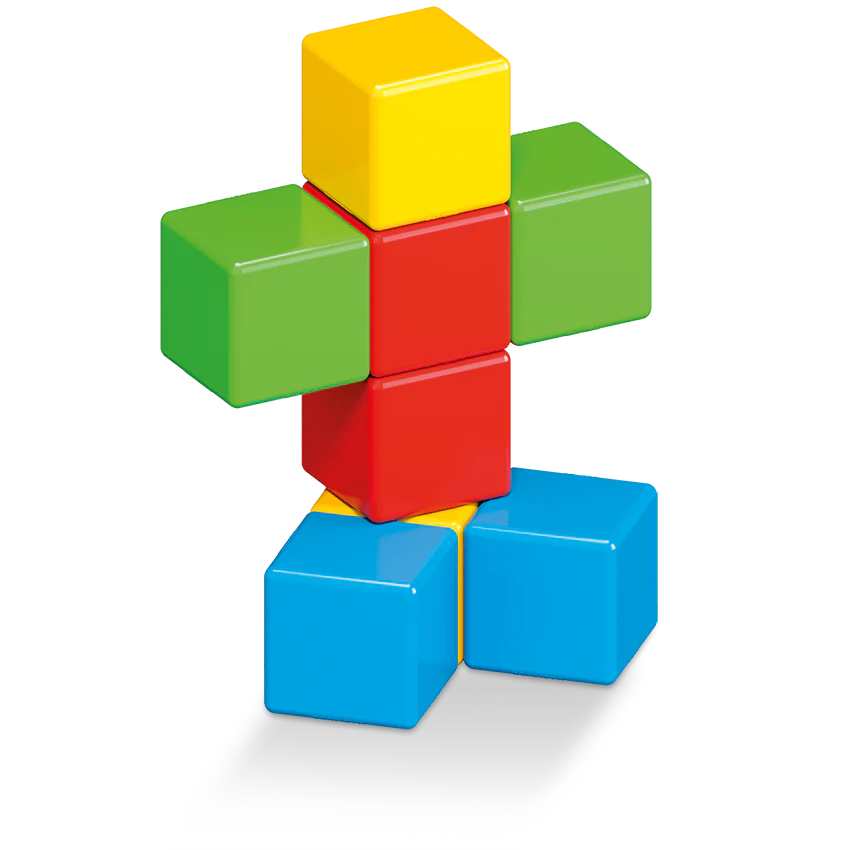 Magicube Recycled Crystal Cubes - 8 Pieces by Geomag - Image 4