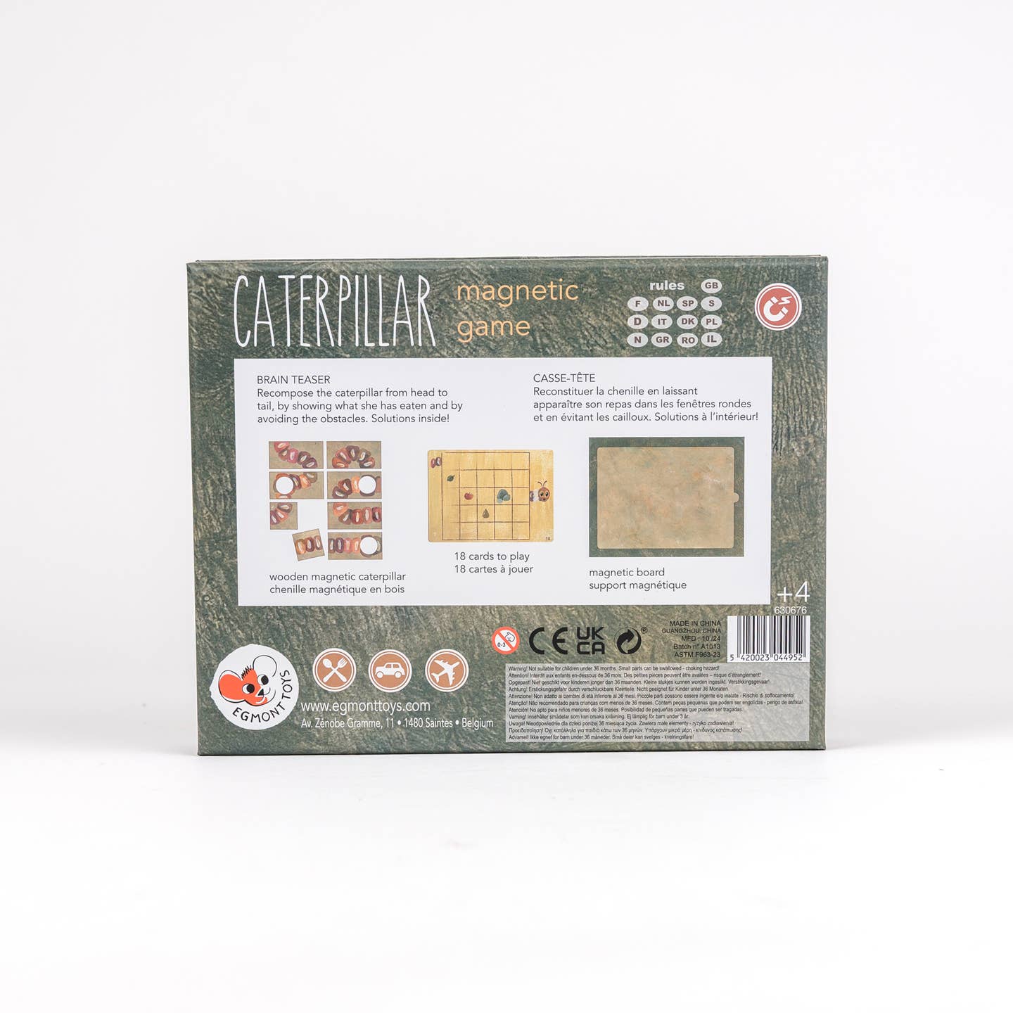 Magnetic Activity Game - Caterpillar by Egmont - Image 7