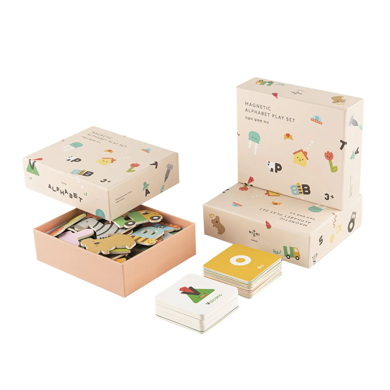 Magnetic Alphabet Play Set by Oioiooi