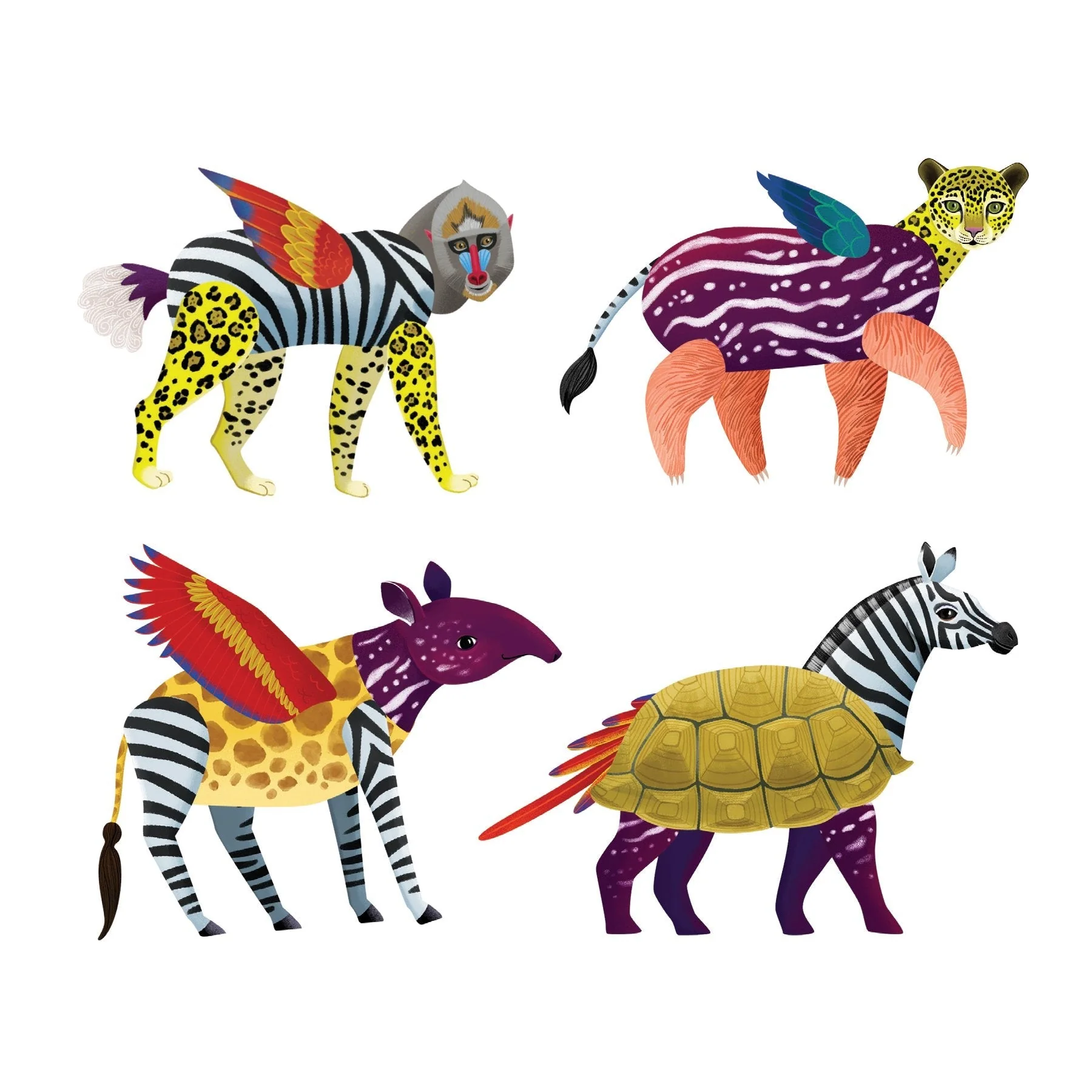 Magnetic Build It - Wild Mix-Up by Mudpuppy - Image 2