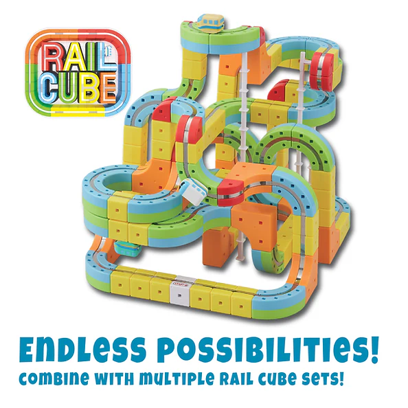 Magnetic Monorail Deluxe Set by Rail Cube - Image 7