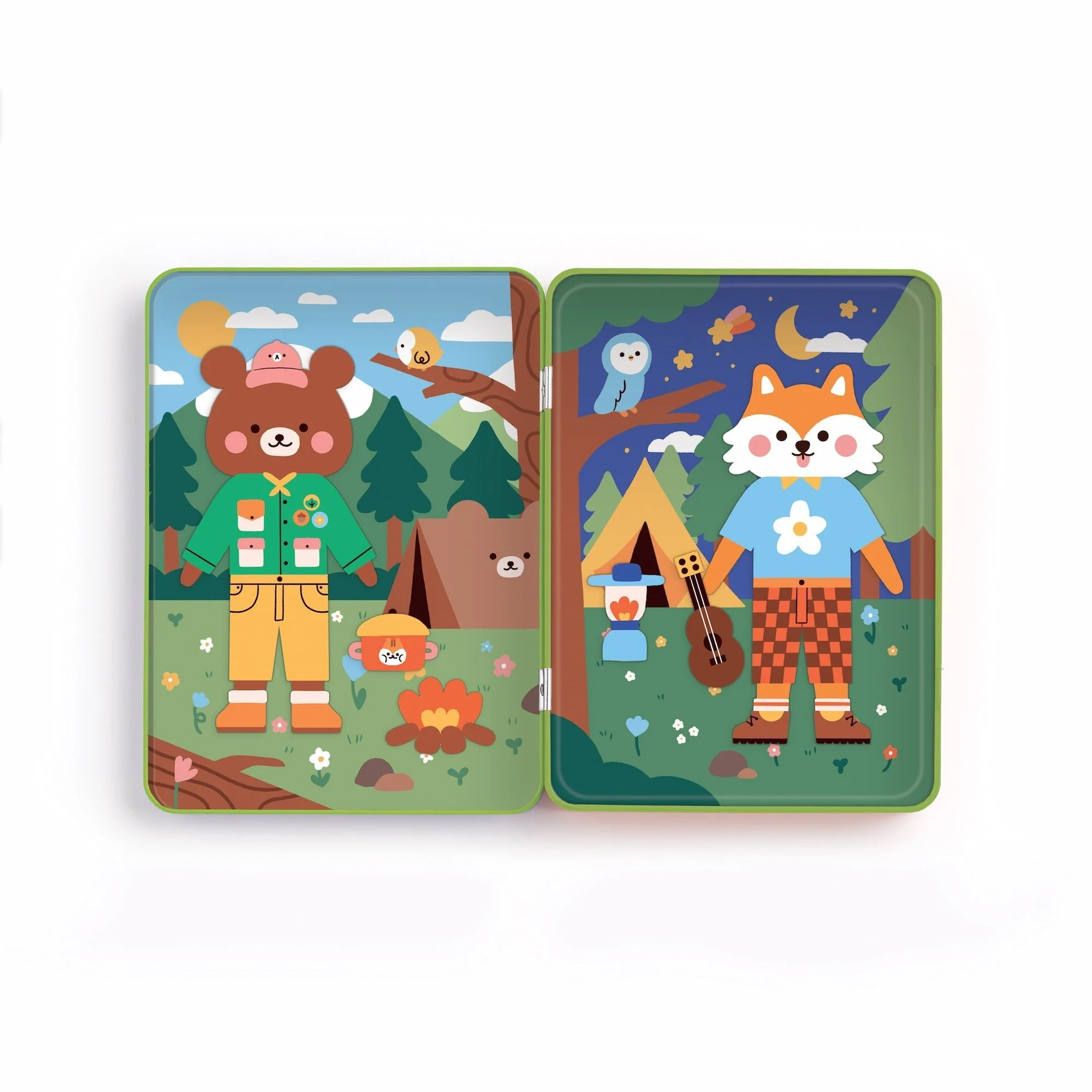 Magnetic Play Set - Happy Camper by Mudpuppy - Image 2