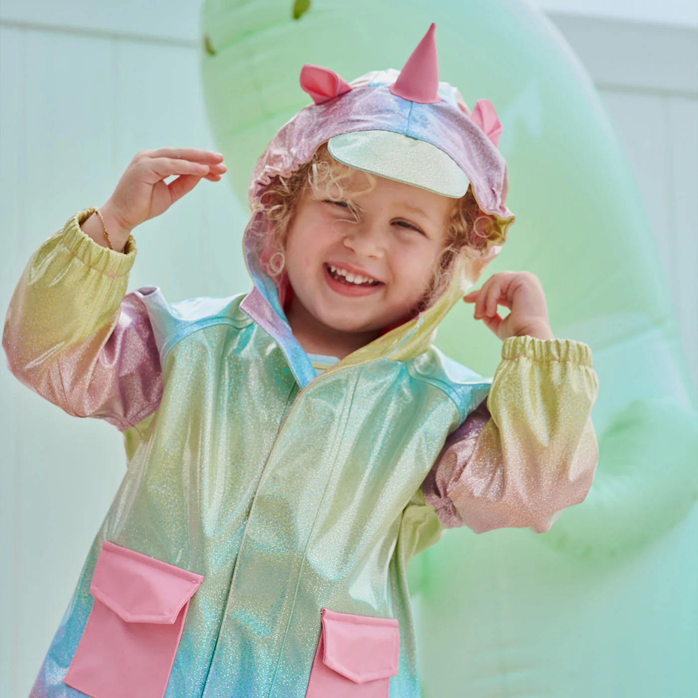 Magnetic Raincoat - Unicorn Sparkle by Magnetic Me - Image 2