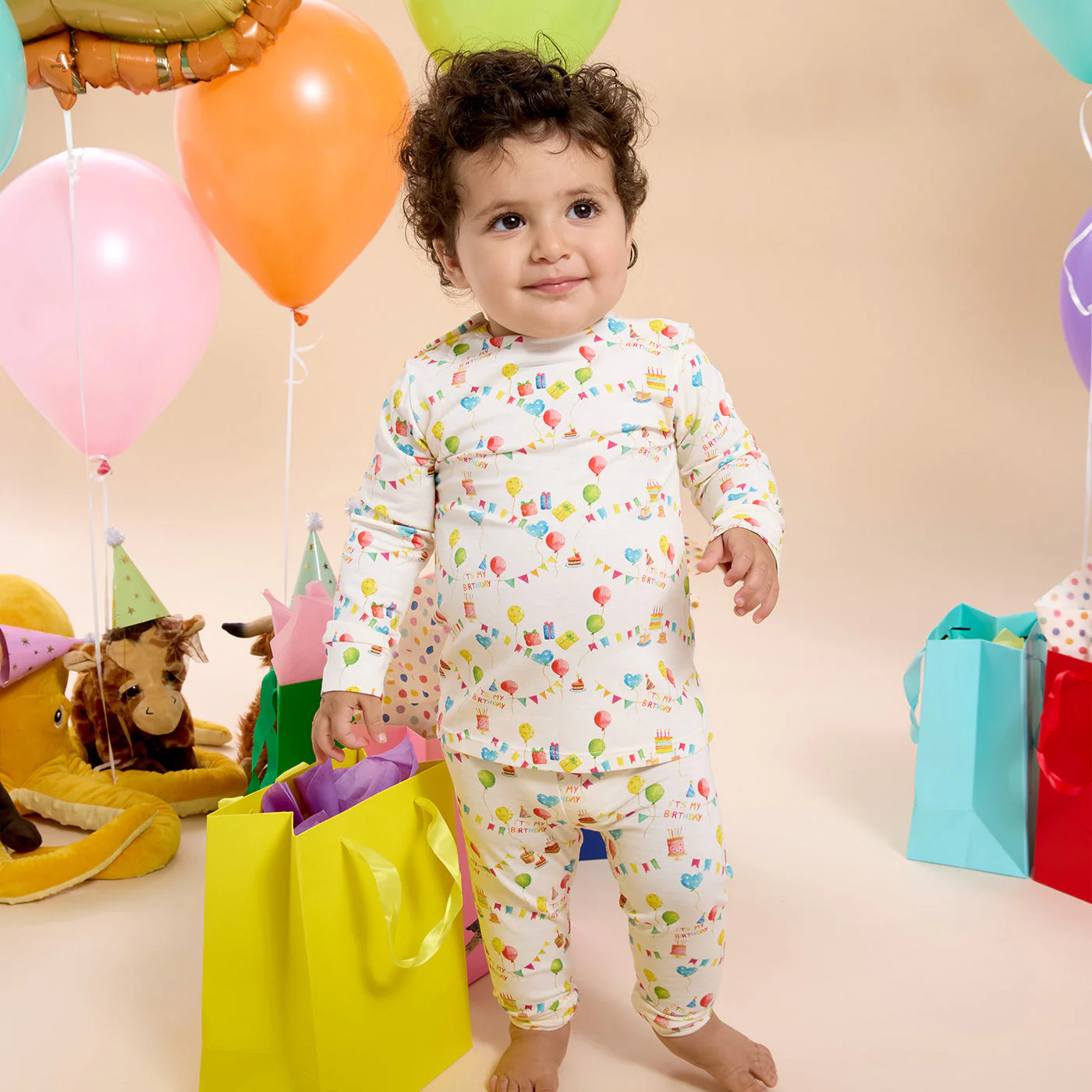 Magnetic RightFit Pajama Set - Birthday Babe by Magnetic Me - FINAL SALE - Image 2