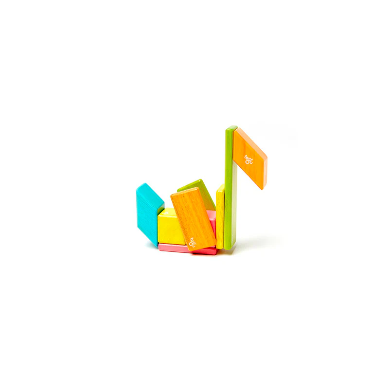 Magnetic Block Set 14 Pc Set - Tints by Tegu - Image 2