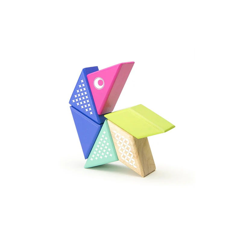 Magnetic Block Set - Hummingbird Travel Pal by Tegu - Image 2