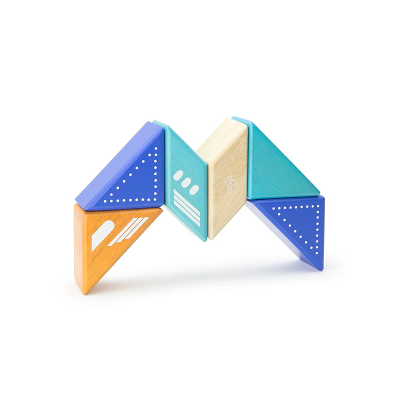 Magnetic Block Set - Plane Travel Pal by Tegu - Image 5