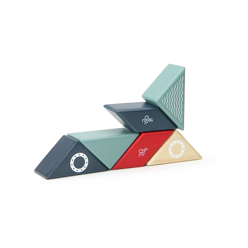 Magnetic Block Set - Tugboat Travel Pal by Tegu - Image 6