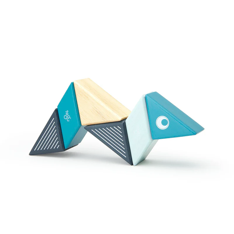Magnetic Block Set - Whale Travel Pal by Tegu - Image 4