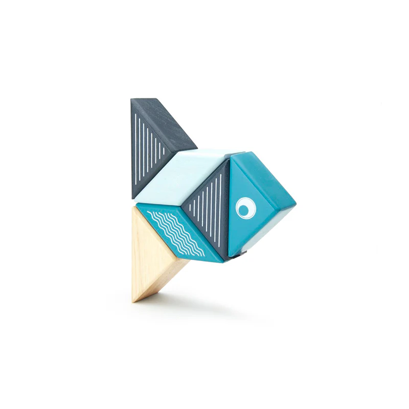Magnetic Block Set - Whale Travel Pal by Tegu - Image 5