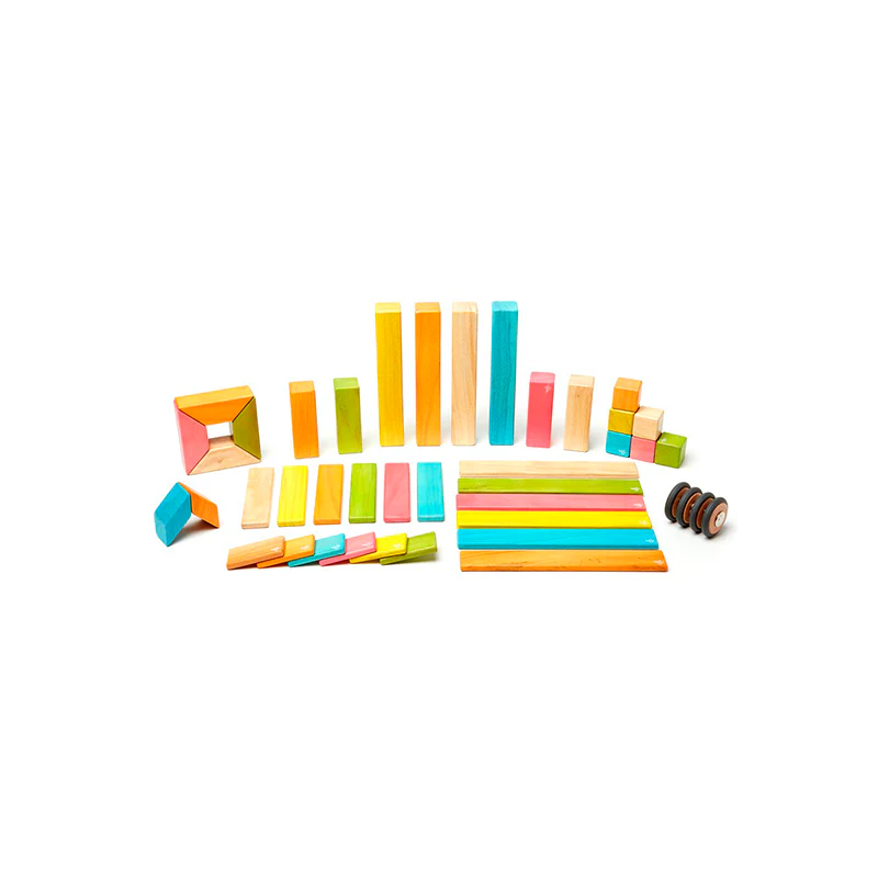 Magnetic Block Set 42 Pc Set - Tints by Tegu - Image 5