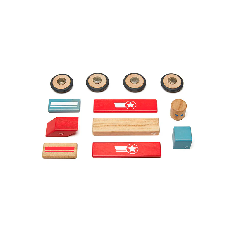 Daredevil Magnetic Block Set by Tegu - Image 5