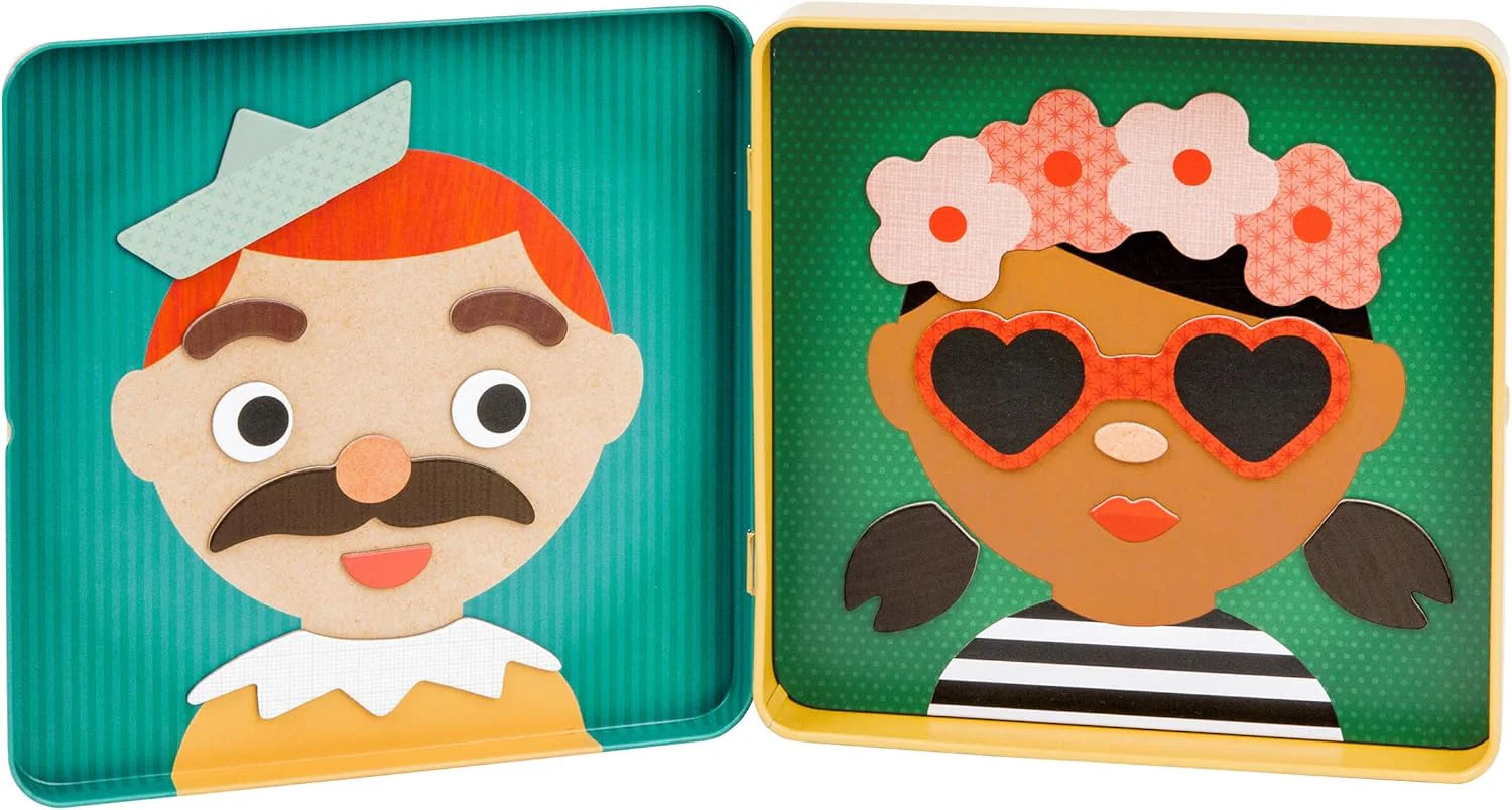 Magnetic Play Set- Funny Faces by Petit Collage - Image 5