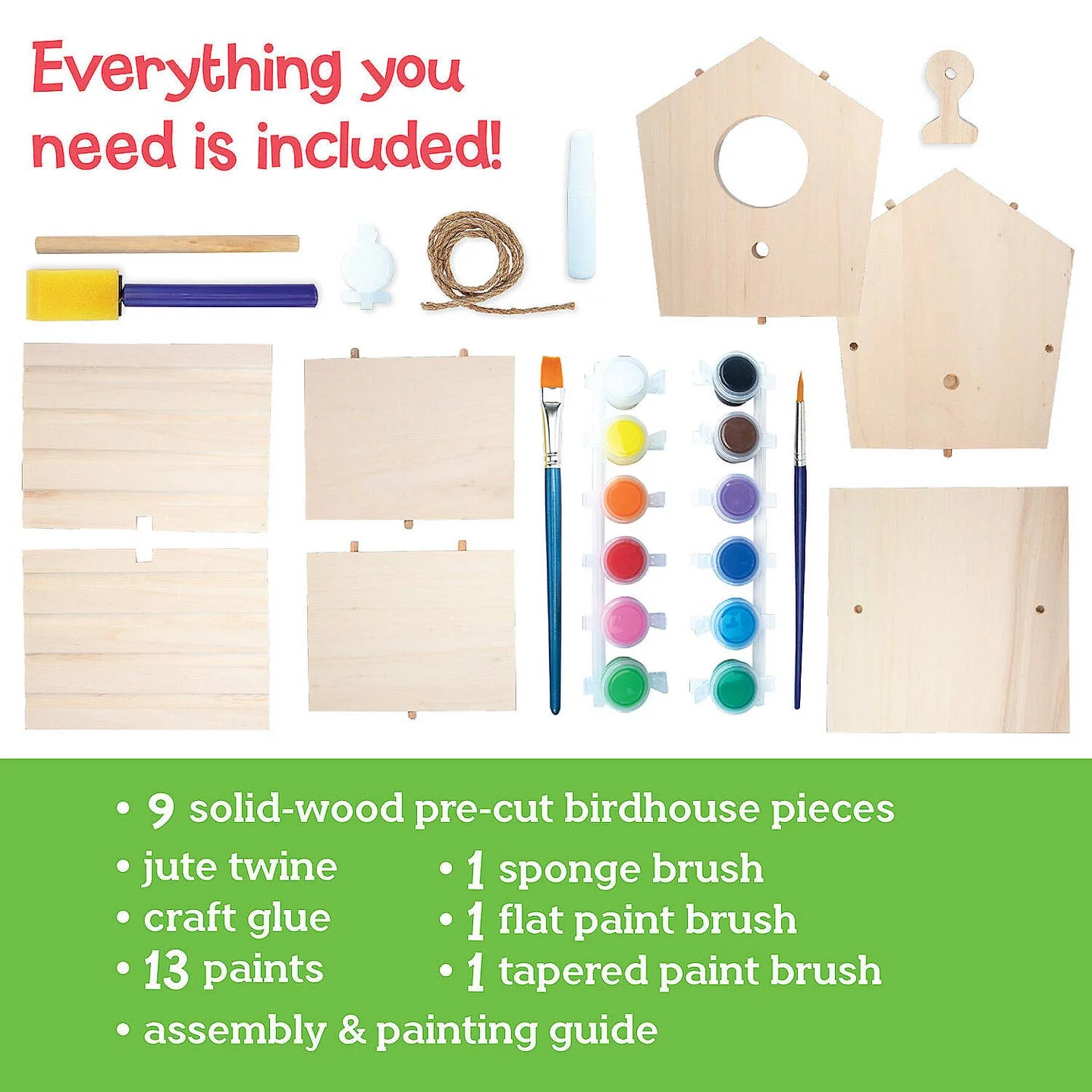 Make Your Own Birdhouse Kit by Mindware - Image 4